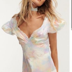 NWT LOVESHACKFANCY Quintessa Maxi Dress